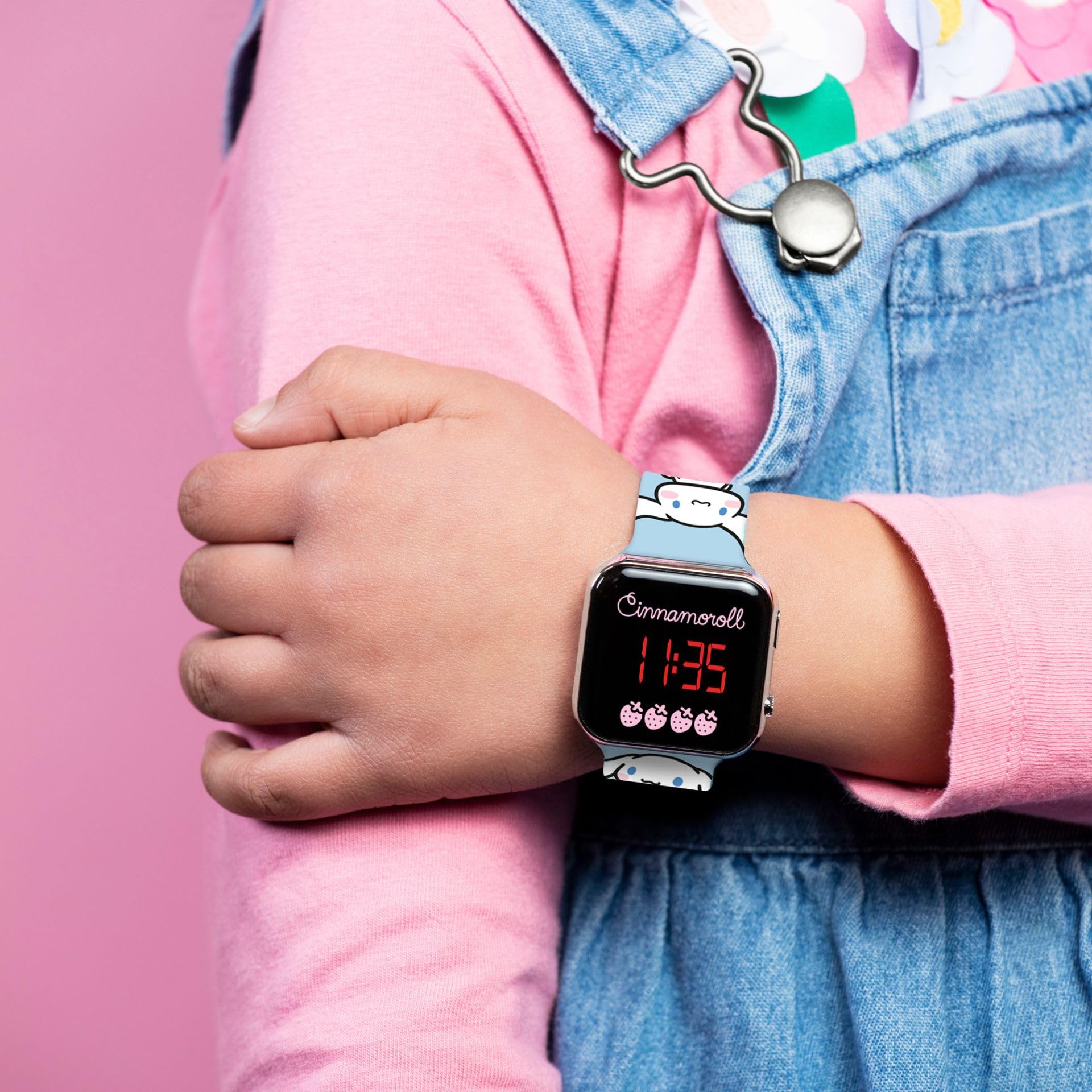 Reloj LED Cinnamoroll Sanrio para Niñas