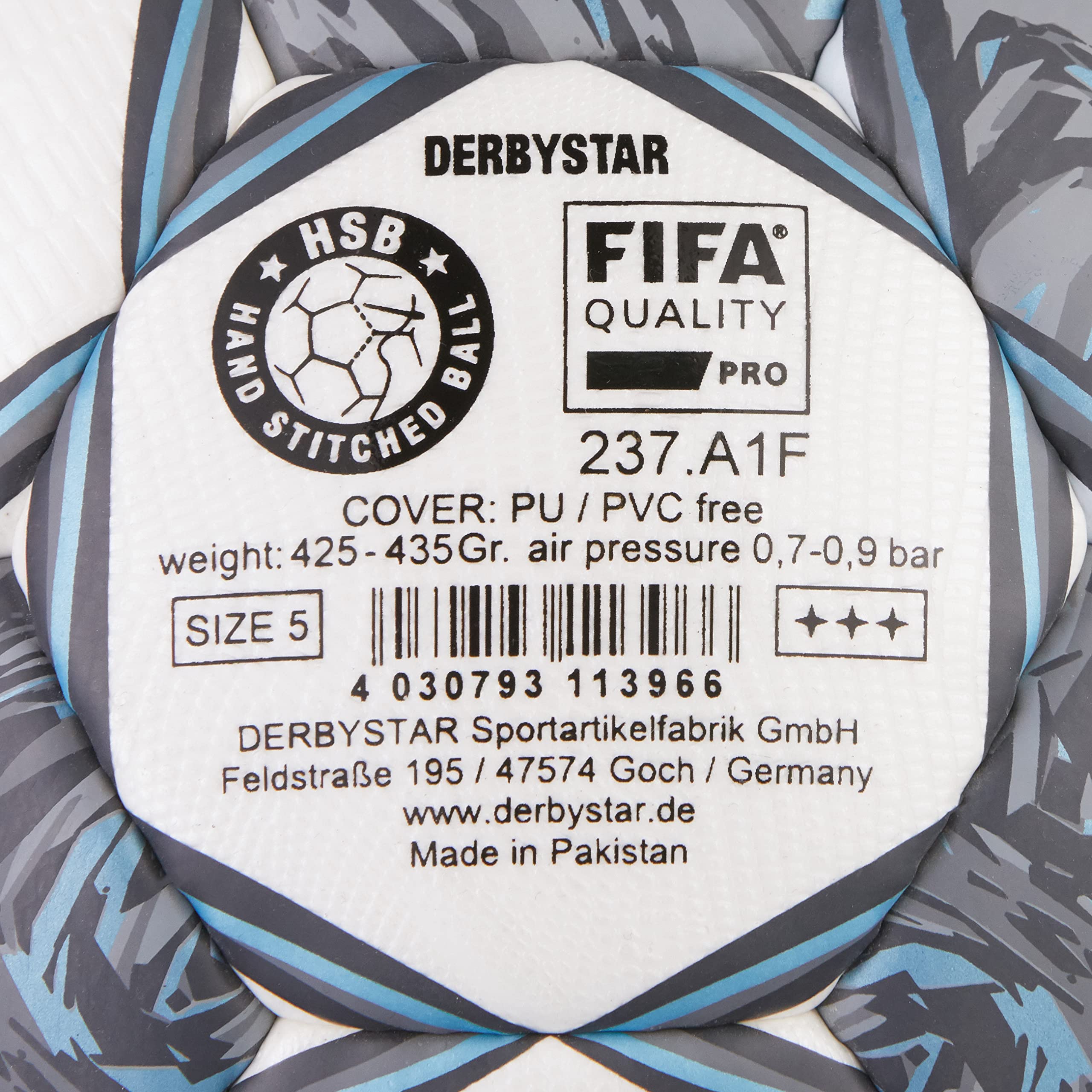 Derbystar Topic APS, Blanco Gris Azul 5