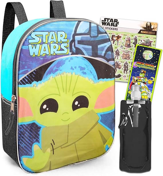 Baby Yoda Mini Backpack Bundle with 11" Baby Yoda