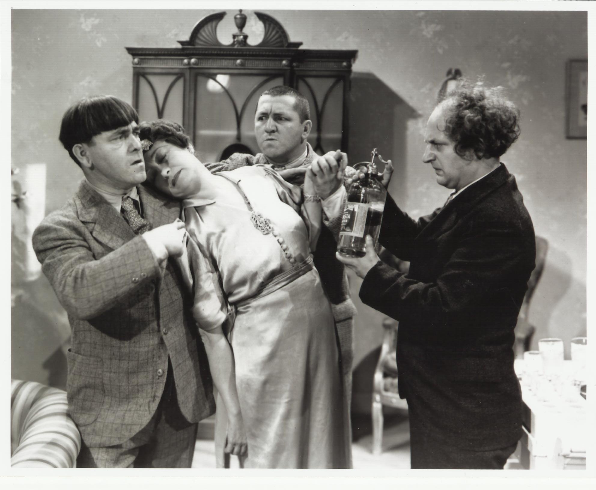 The Three Stooges Larry Moe And Curly