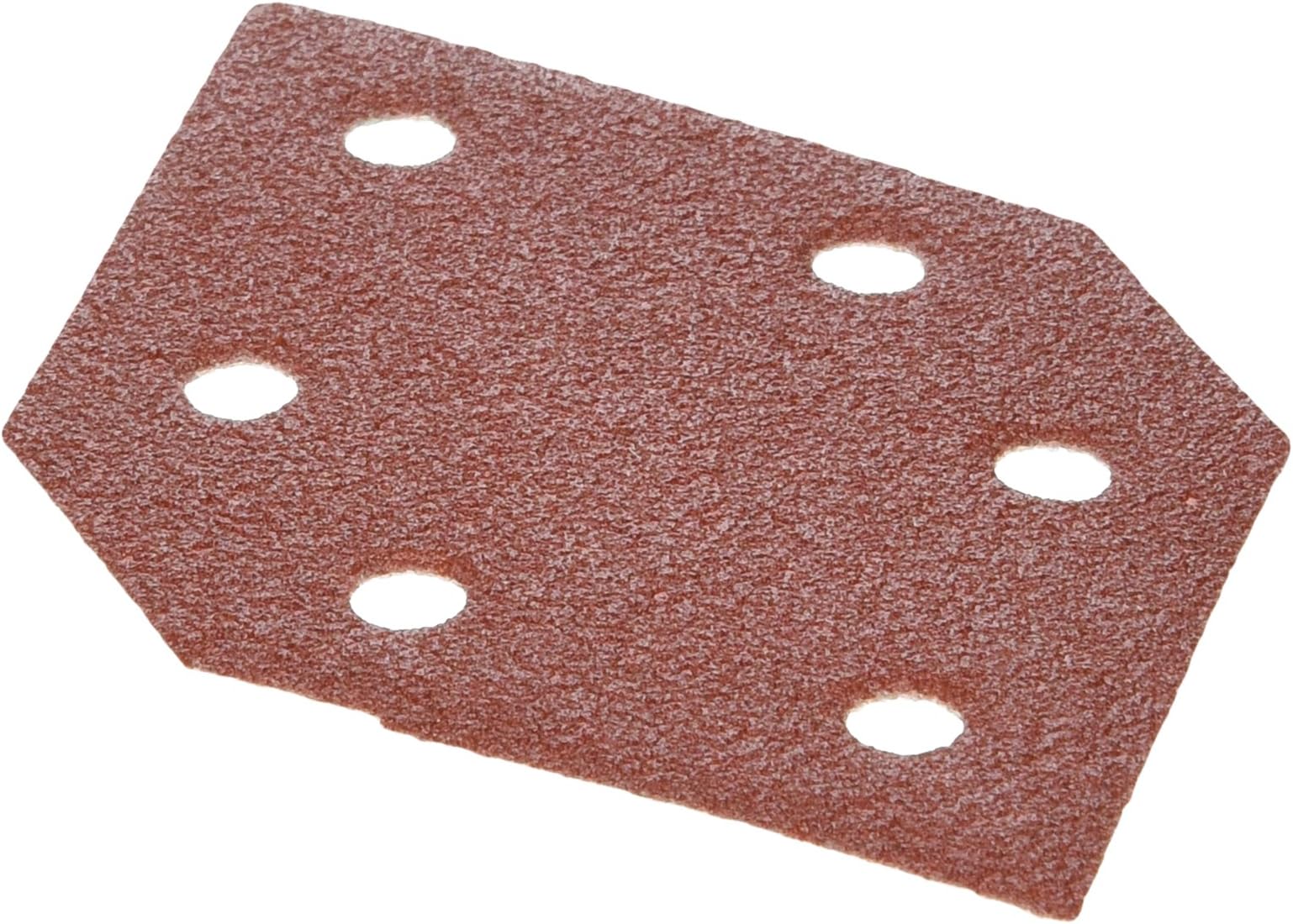 PORTER-CABLE 767600805 80 Grit Diamond-Shaped Hook & Loop Profile Sanding Sheets (5-Pack)