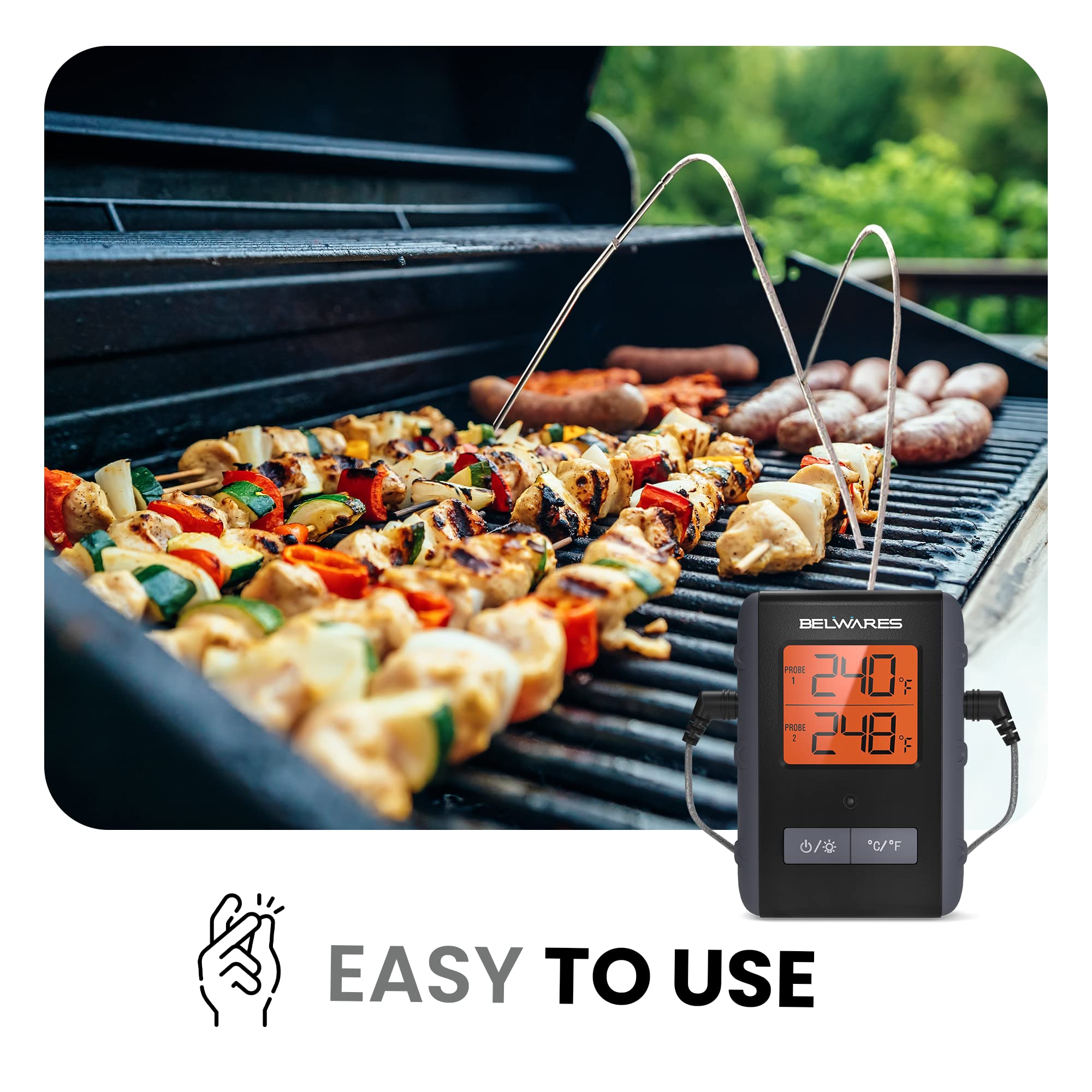 Meat Thermometer Nutrichef Thermometer Nutrichef Easy Bbq