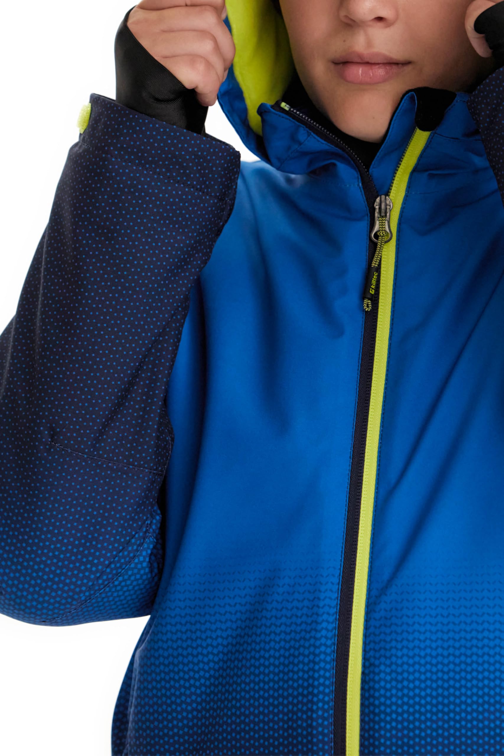 Killtec Lynge Bys Jckt E Veste fonctionnelle Avec Capuche Et Jupe Neige Fille