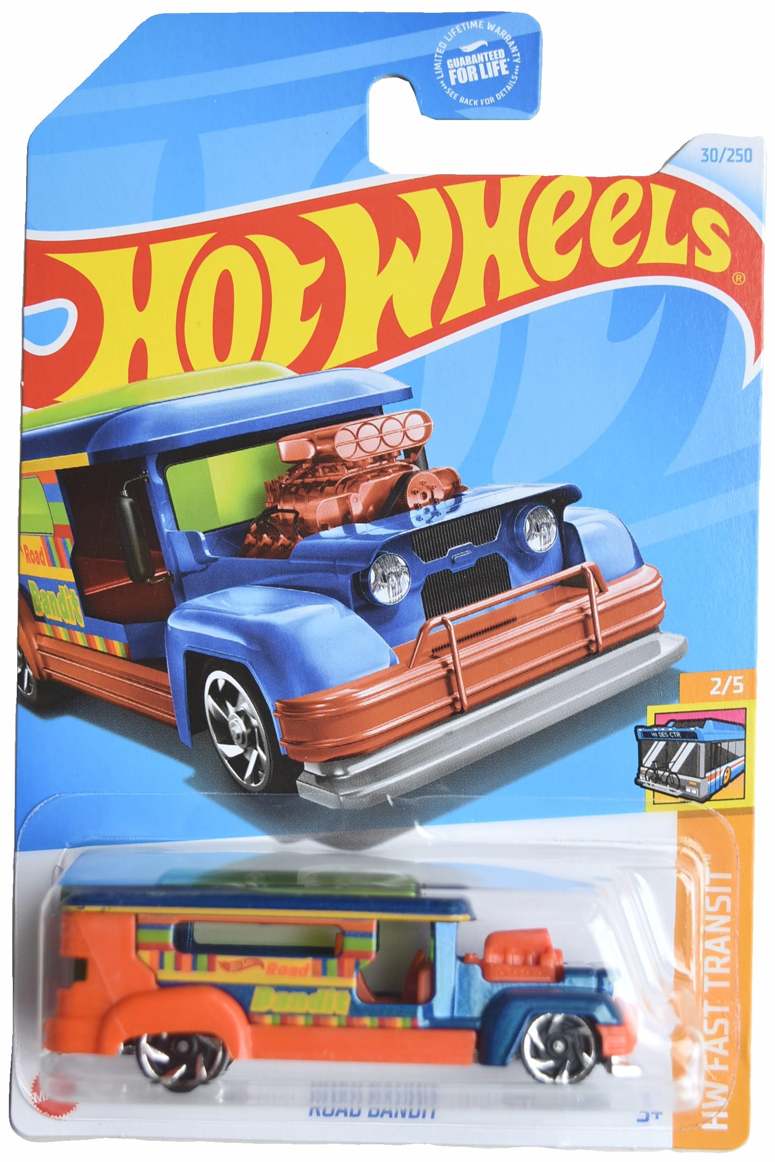 Amazon.com: Matchbox Hot Wheels Road Bandit, HW Fast Transit 2/5