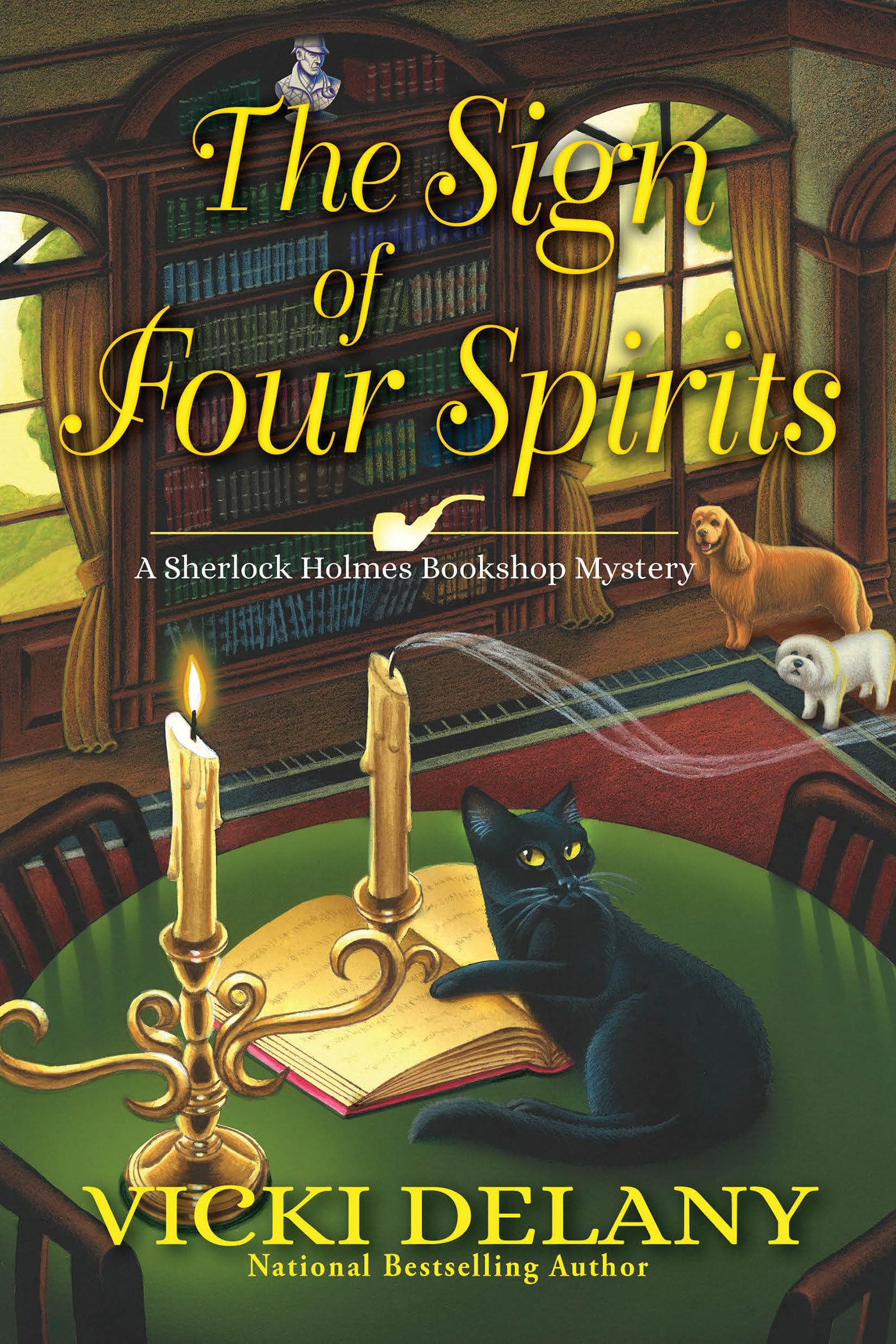 The Sign of Four Spirits: 9 (A Sherlock Holmes Bookshop Mystery)