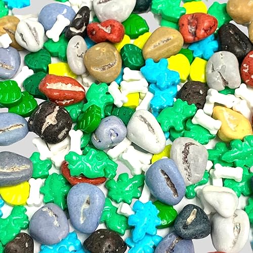 Miniatura 2 de COOL MOM SPRINKLES Gránulos de dinosaurio Jurassic (4 onzas)  Gránulos temáticos de cumpleaños para decorar pasteles, cupcakes, galletas y postres