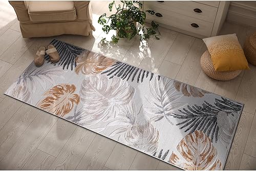 CAMILSON Runner Rugs - Alfombra oriental retro con medallón floral tradicional, de 2 x 10 pulgadas, no desprende pelusa, resistente a las manchas,