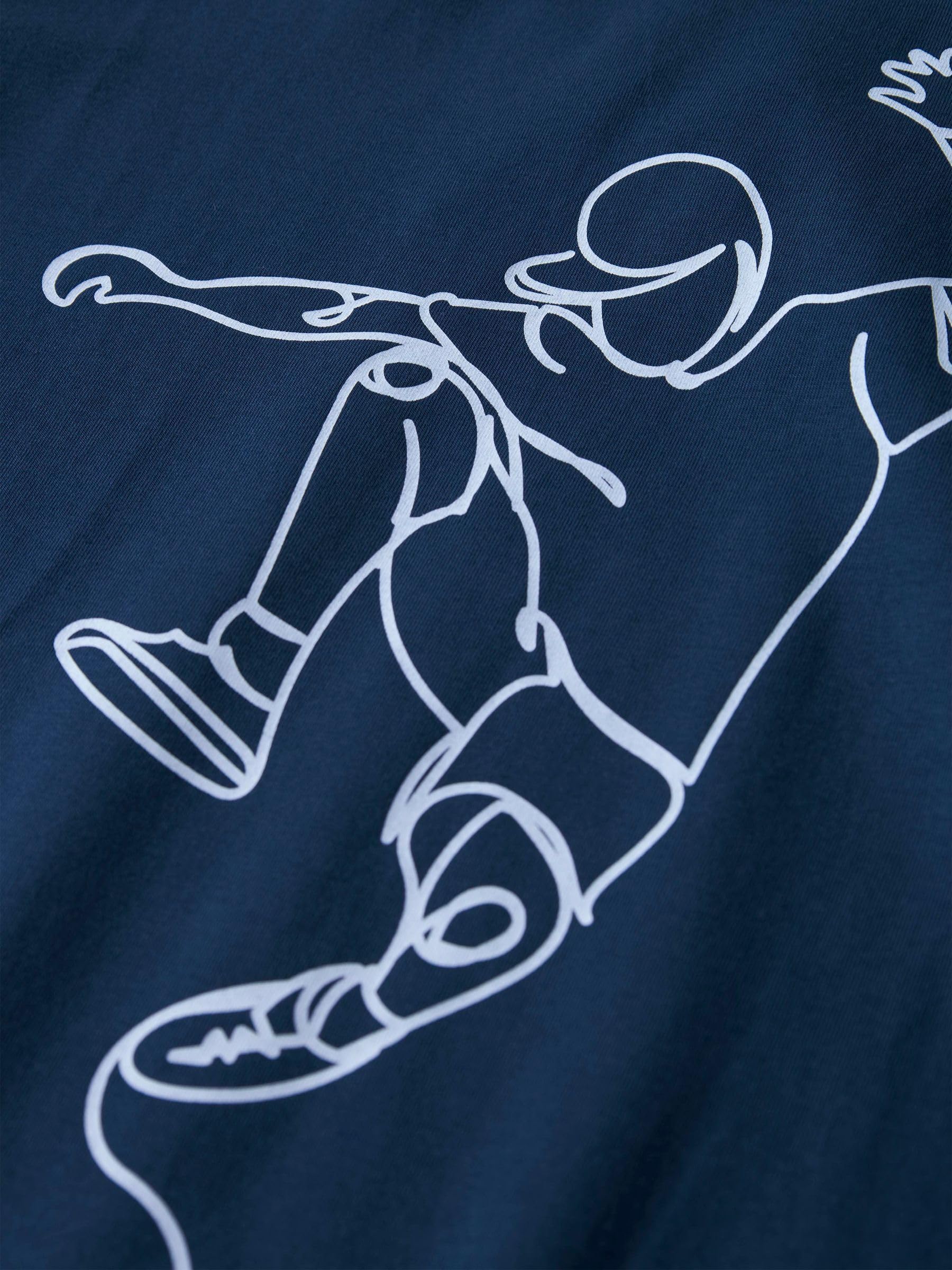 NAME IT Zestaw dla chłopców Nkmnightset Titan Skater Noos, Titan, 110-116