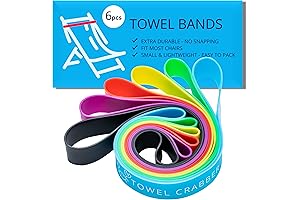 Towel Bands (6-Pack) | Beach Essentials