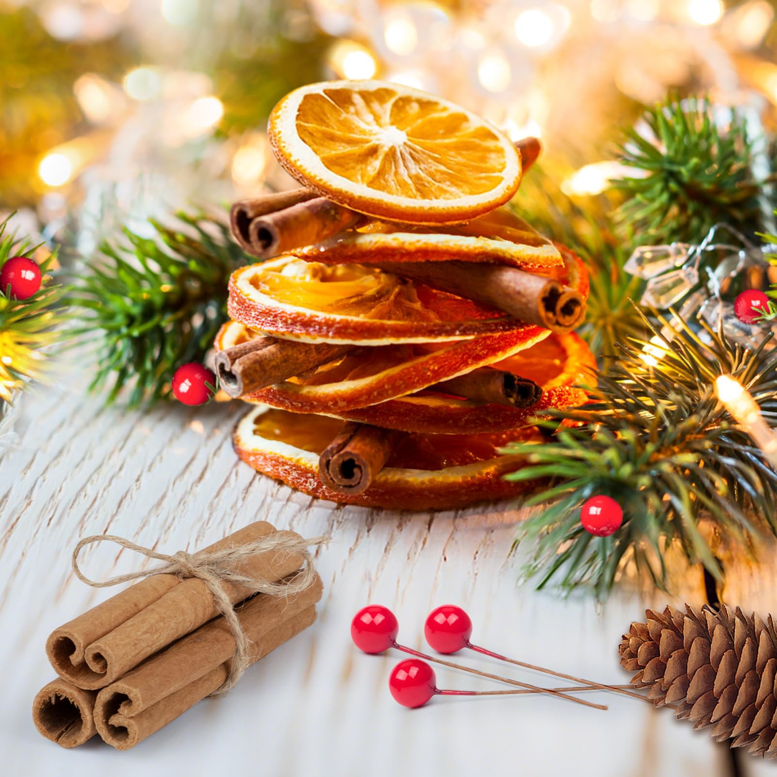 71 Stuks Adventskrans Decoratie Potpourri Kerst Knutselset