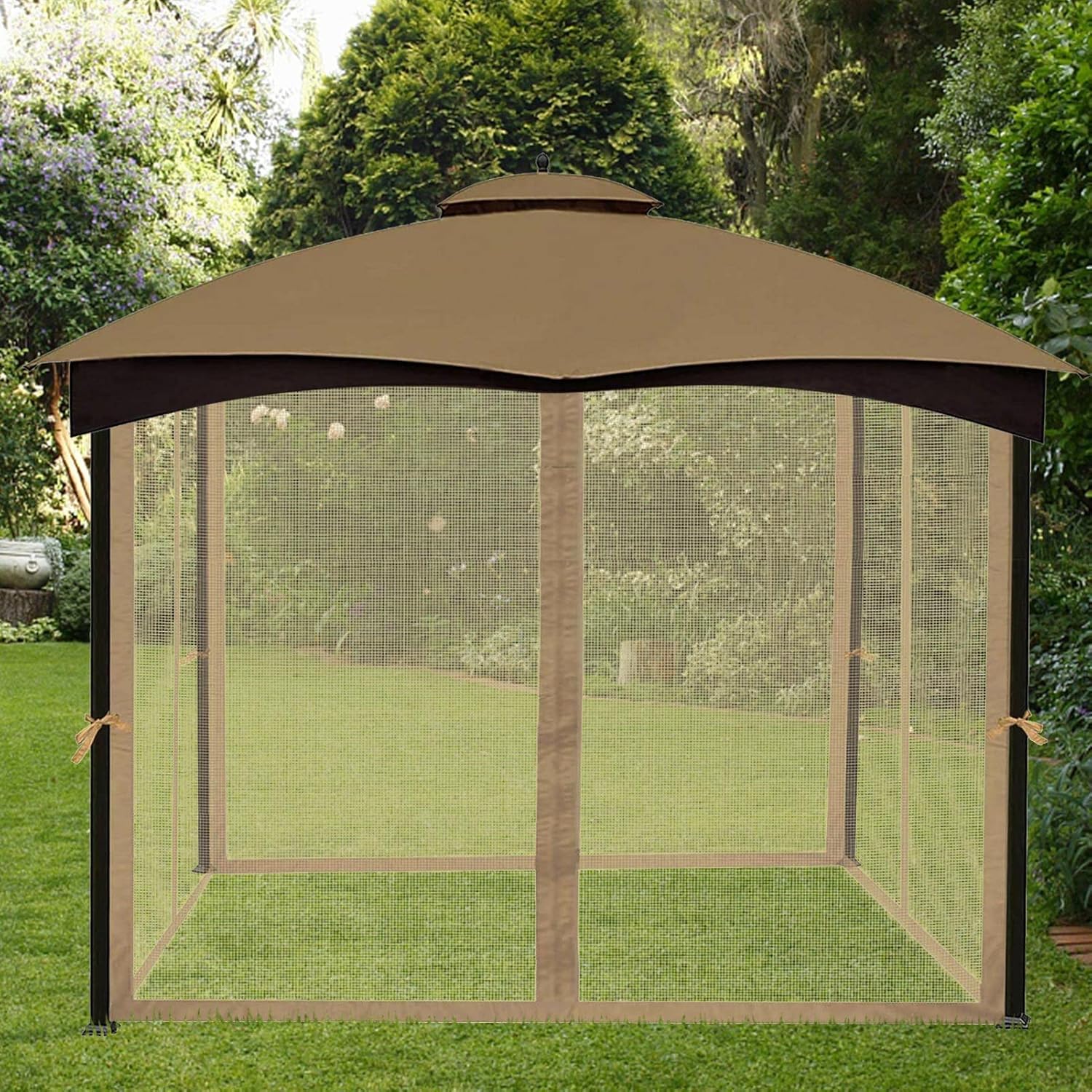 Buy AONEAR Gazebo Universal Replacement Mosquito Netting, Outdoor Mesh
