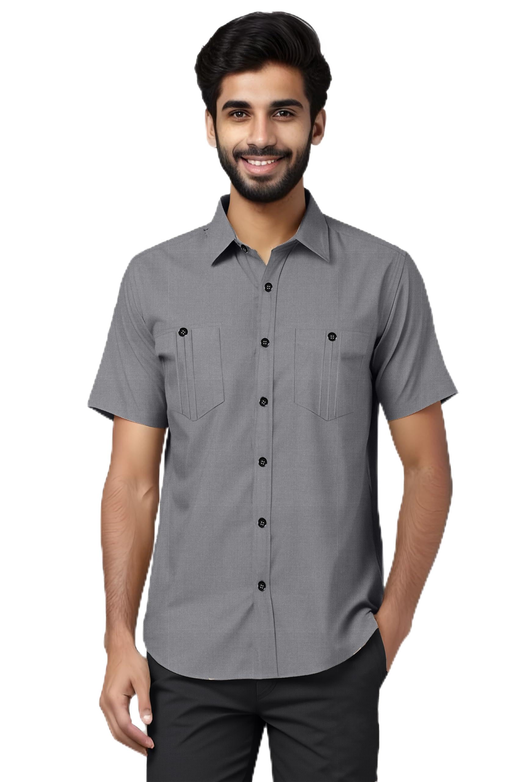 UNIFORM CRAFTMale Driver Shirt MSS05 | Ideal for Hotel Staff, Valet Driver, Hospitality, and Front Desk Attendants