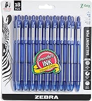 Vista 9 de Bolígrafo Zebra Z-Grip, retráctil, punta media de 1.0 mm, colores de moda variados, suministros escolares, suministros para maestros y suministros