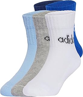 adidas Unisex Kid KIDS LIN ANK 5P Socks