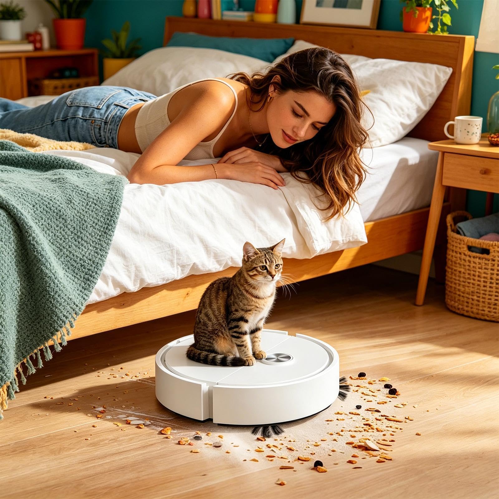 インテリジェントロボット掃除機 Amazon | 家庭用インテリジェント掃除ロボット、掃除用掃 除 機、自動