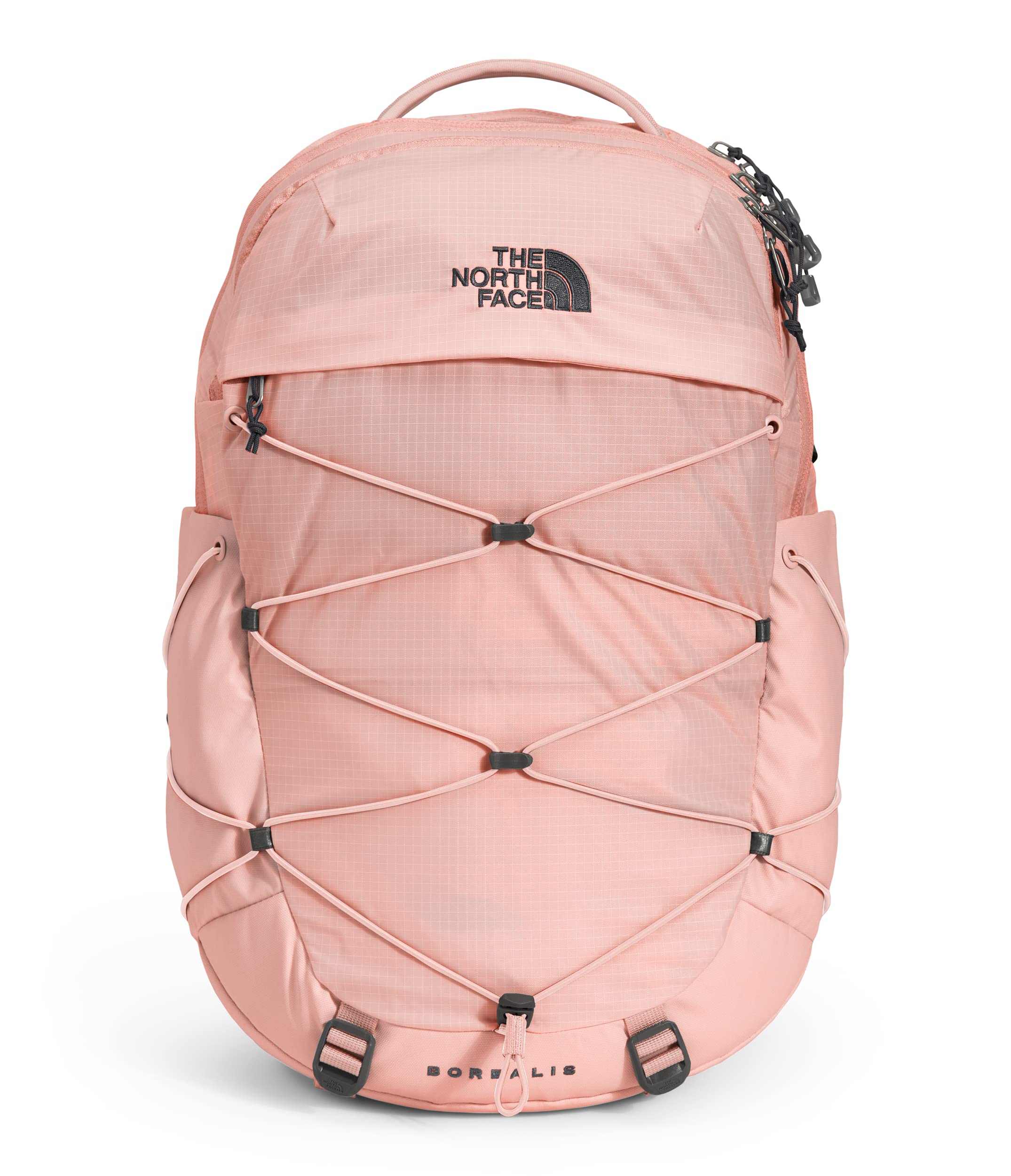 THE NORTH FACE Women's Borealis Commuter Laptop Backpack, Evening Sand Pink/Asphalt Grey, One Size