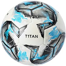 T1TAN Football Size 5 for Clubs - Match Ball + Training Ball for Men & Women - Thermobonded Seamless Glued