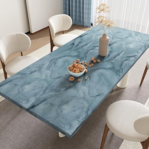 Miniatura 10 de CRE8TIVE Papel adhesivo de mármol rosa y blanco para encimeras, impermeable, 12 x 80 pulgadas, papel tapiz de mármol blanco mate, autoadhesivo,