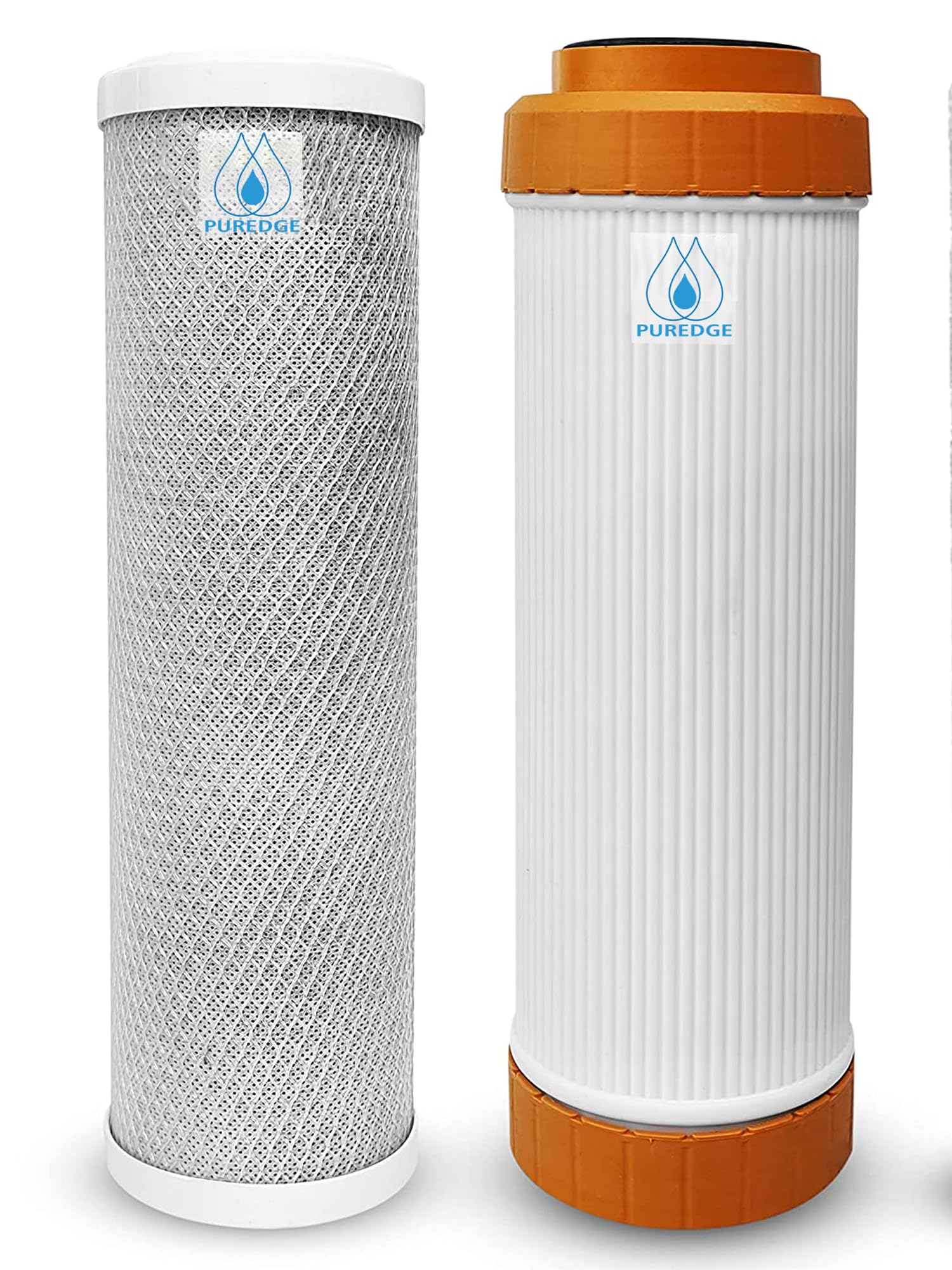 Puredge CTO + GAC for Undersink & 25 LPH 10 Inch RO System
