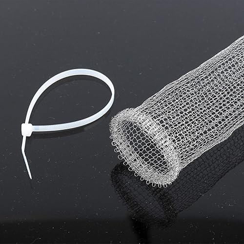 Miniatura 5 de 48 trampas de pelusa para lavadora, trampas de pelusa de acero inoxidable, trampas de pelusa de malla para lavandería, filtro de manguera para
