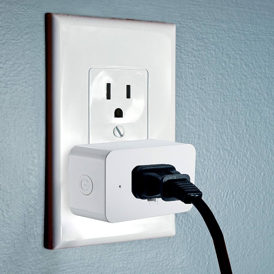 Satco S11266 Starfish On/Off WiFi Smart Plug Outlet, Works with