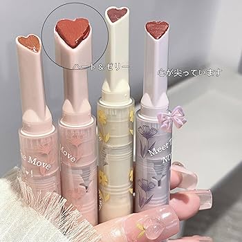Amazon | 可愛い高発色とろけるリップメイク 肌色 メイク崩れなし