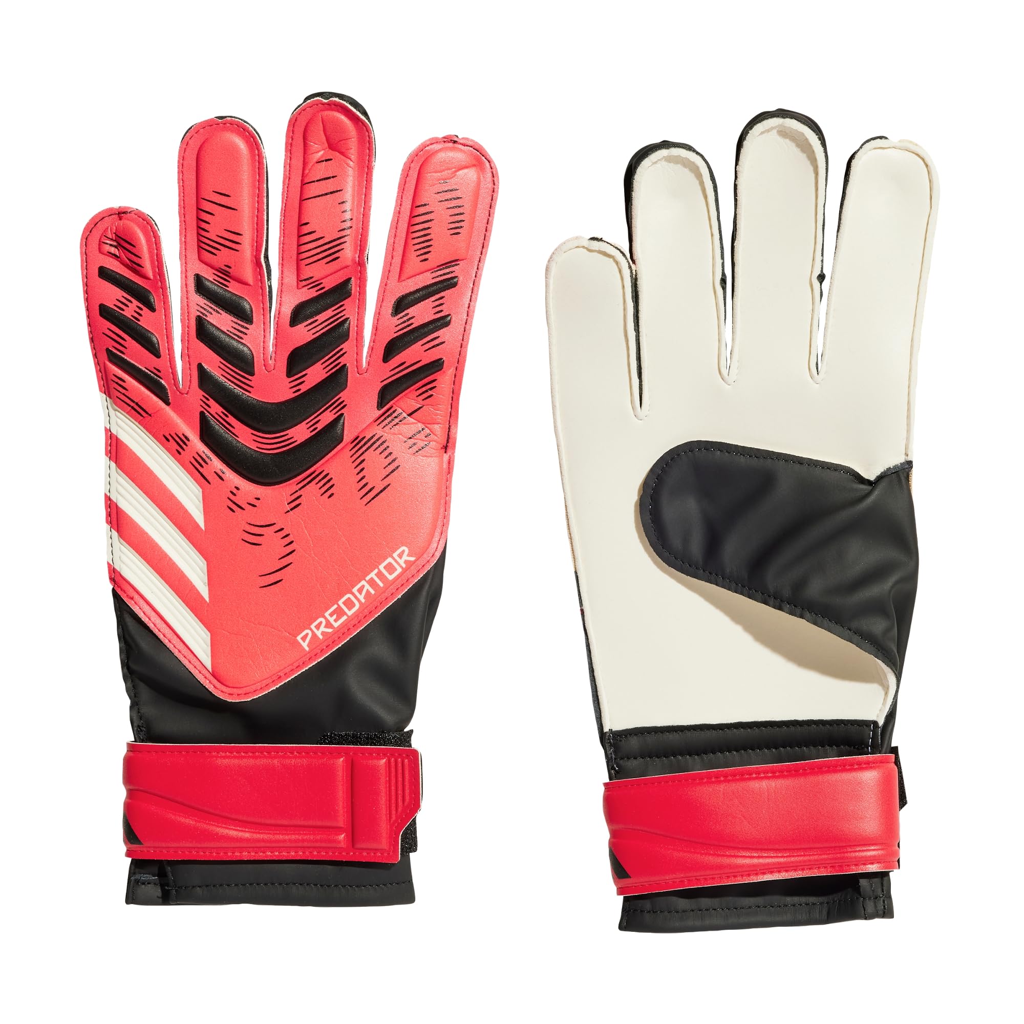 Adidas Men's Red Predator Training Goalkeeper Gloves  in Size 7, Sports Direct