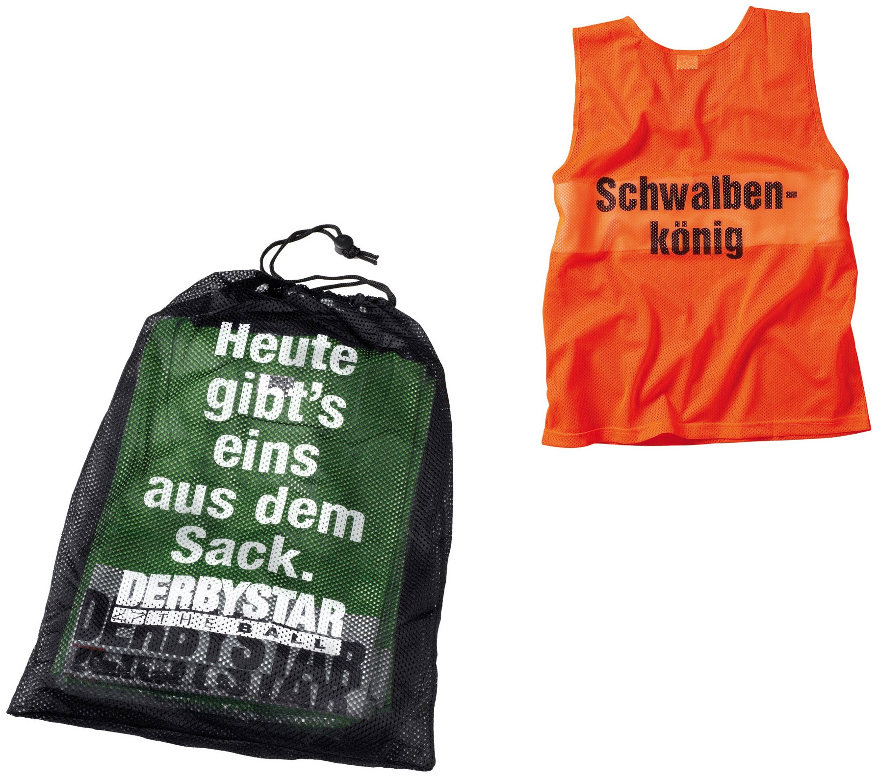 Derbystar Marker Shirt 10er-Set Unisex Armpit Shirts - Orange, One Size