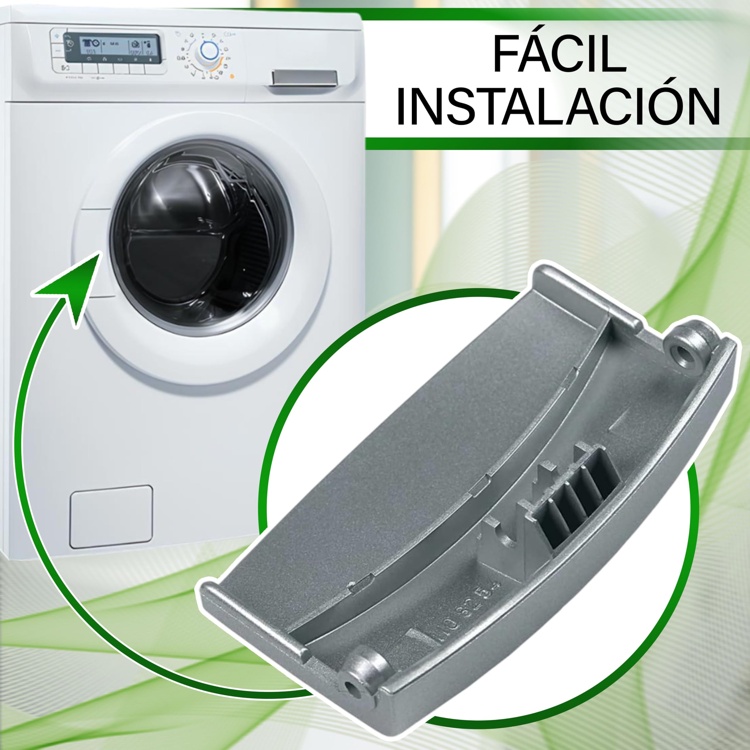 Waschmaschine Griff Set Electrolux AEG Zanussi - Original 4055085551 Mit 10 Jahren Garantie