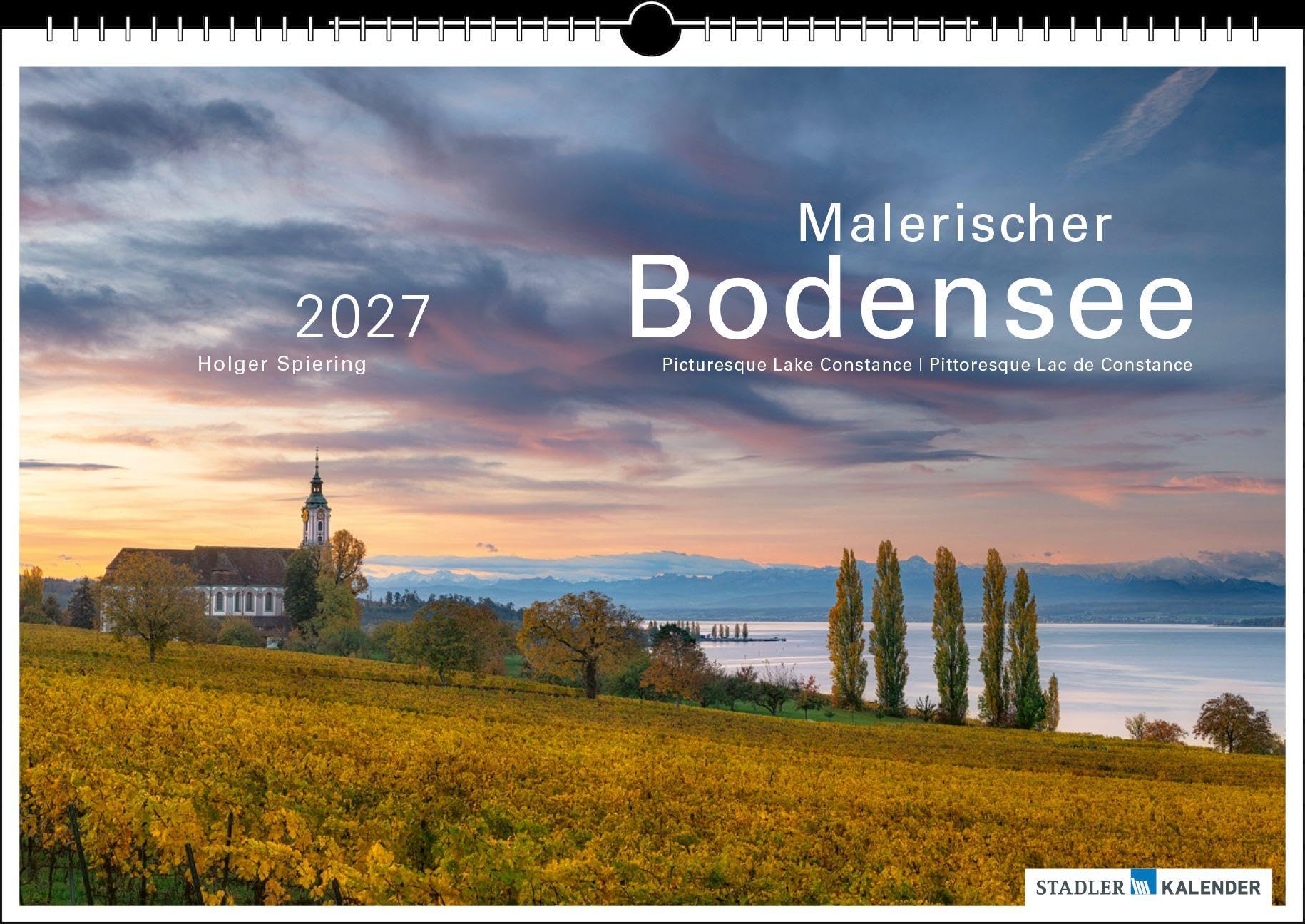 Stadler Kalender Malerischer Bodensee 2027
