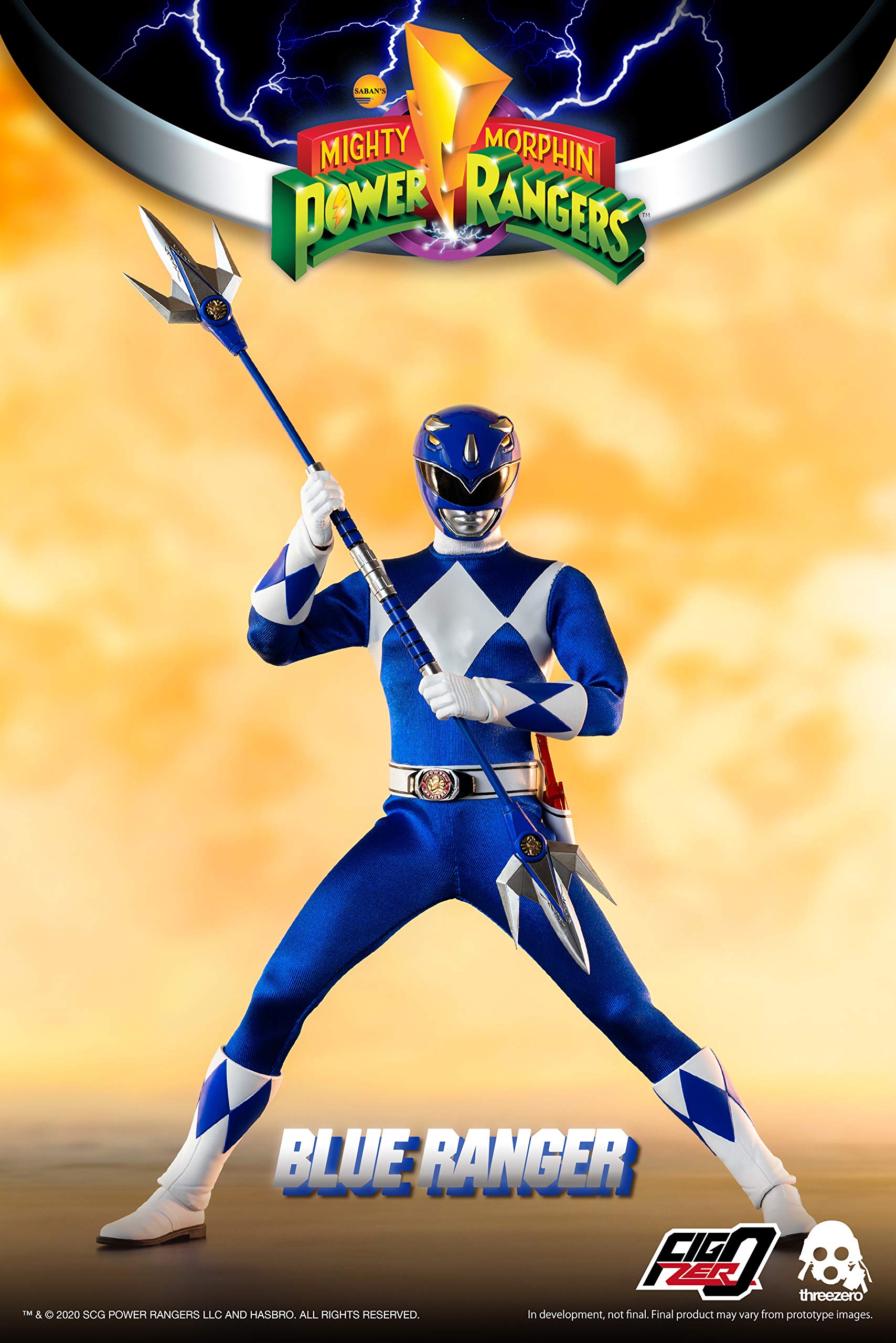 ThreeZero Mighty Morphin Power Rangers: Blue Ranger 1:6 Scale
