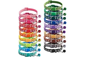 Identify Your Pups Easier with Our 19Pcs Adjustable Puppy ID Collars