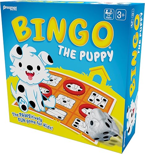Miniatura 4 de Bingo The Puppy - Incluye troquel de gran tamaño - Combina sus puntos con tu tablero de juego para ganar por Pressman