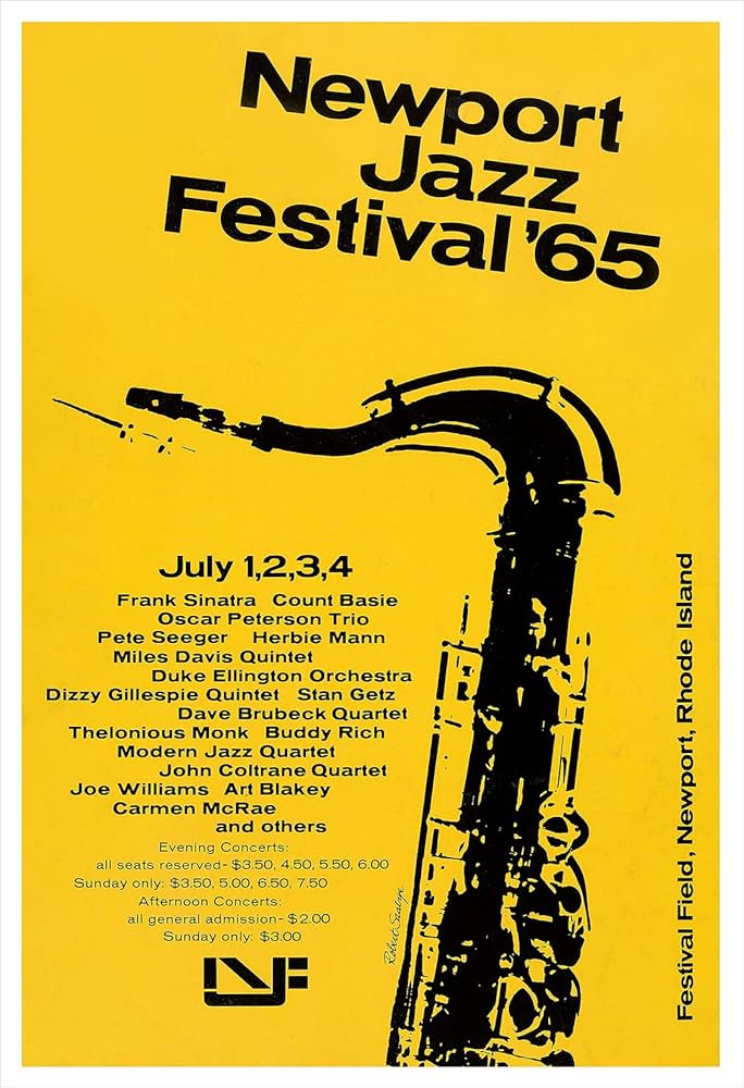 Newport Jazz Festival in 斑尾　チラシ Newport Jazz Festival in 斑尾 チラシ