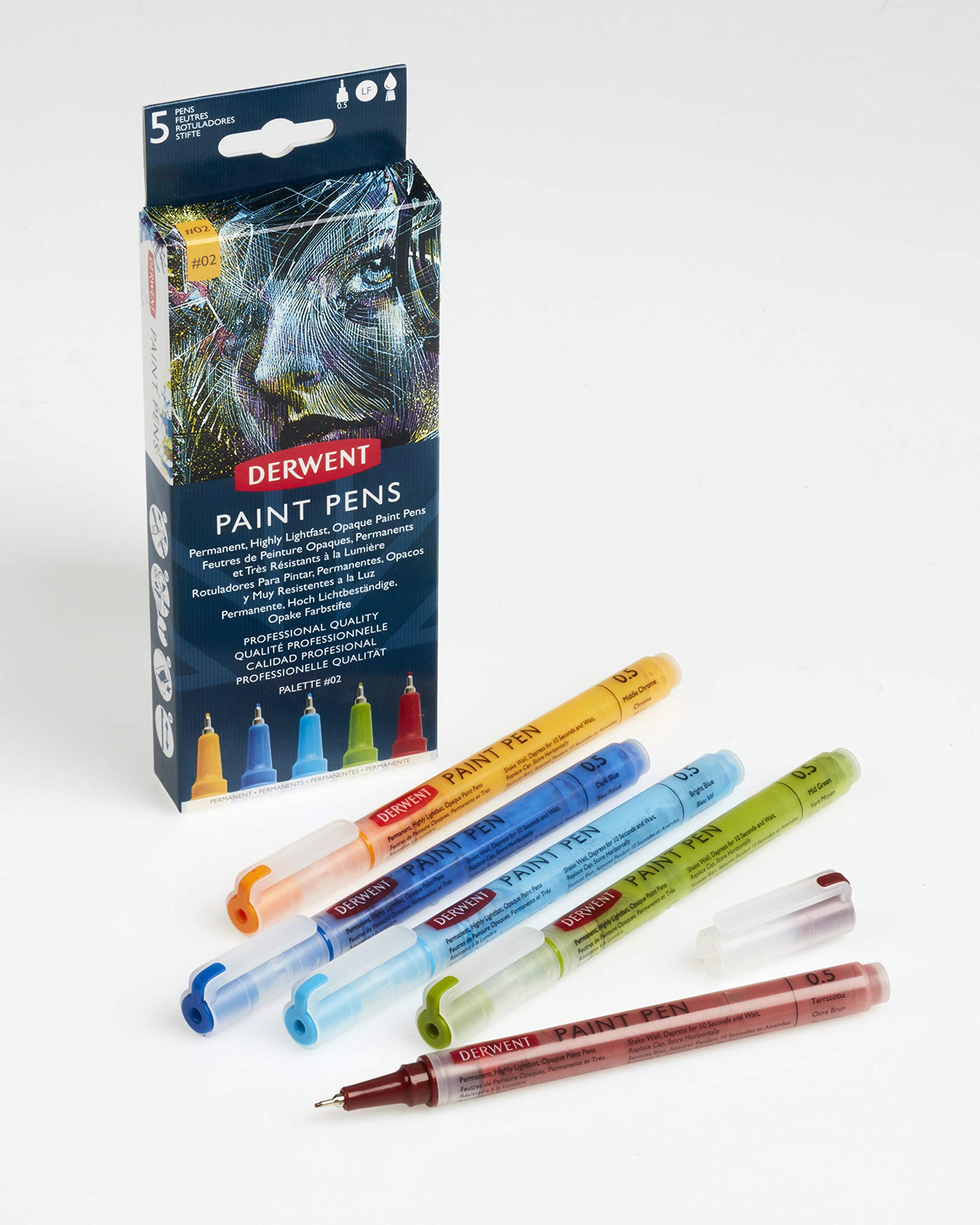 Derwent DWNT PAINT PEN PALETTE #2