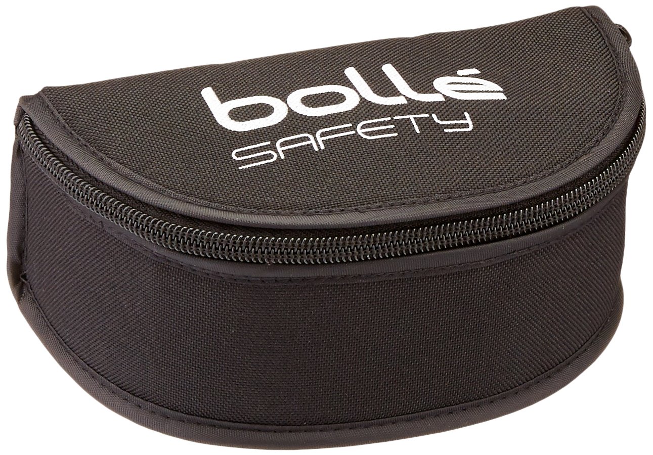 Bolle 40109 Safety Large Case Zippered Eyewear Case, Black