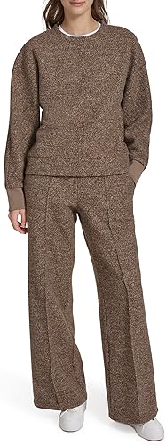 Andrew Marc Women's Performance Shirt,Cinnamon,Large