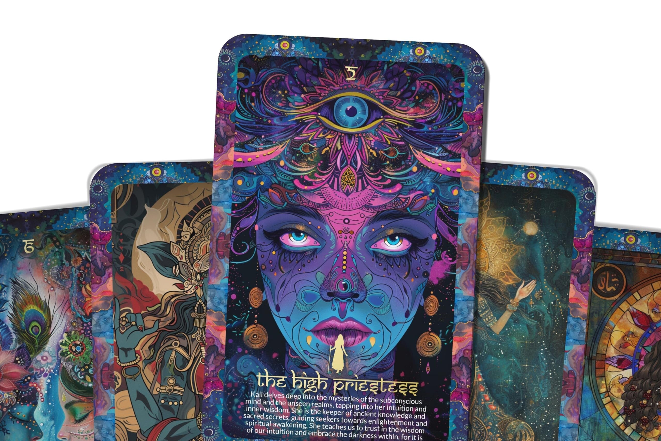 Amazon.com: Ibiza Tarot: The Tarot of Kali - 22 Major Arcana Cards