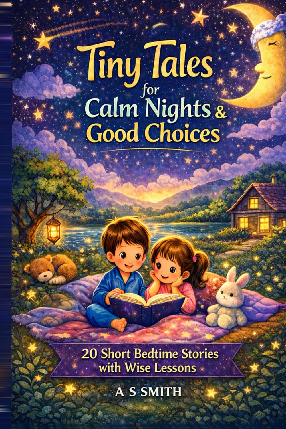 5-Minute Bedtime Stories with Moral Lessons: 20 Short Stories for Kids Ages 4–8 (Kindness, Honesty, Confidence & More)