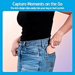 HP Sprocket Portable 2x3 Instant Photo Printer (Blush Pink) Starter Bundle