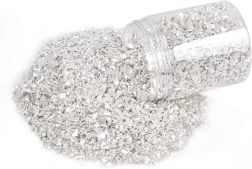 Miniatura 8 de Grava de vidrio reflectante de alto brillo, gemas de fuego, gotas de fuego, piedras de cristal de fuego, piedras para chimenea, pecera, acuario,