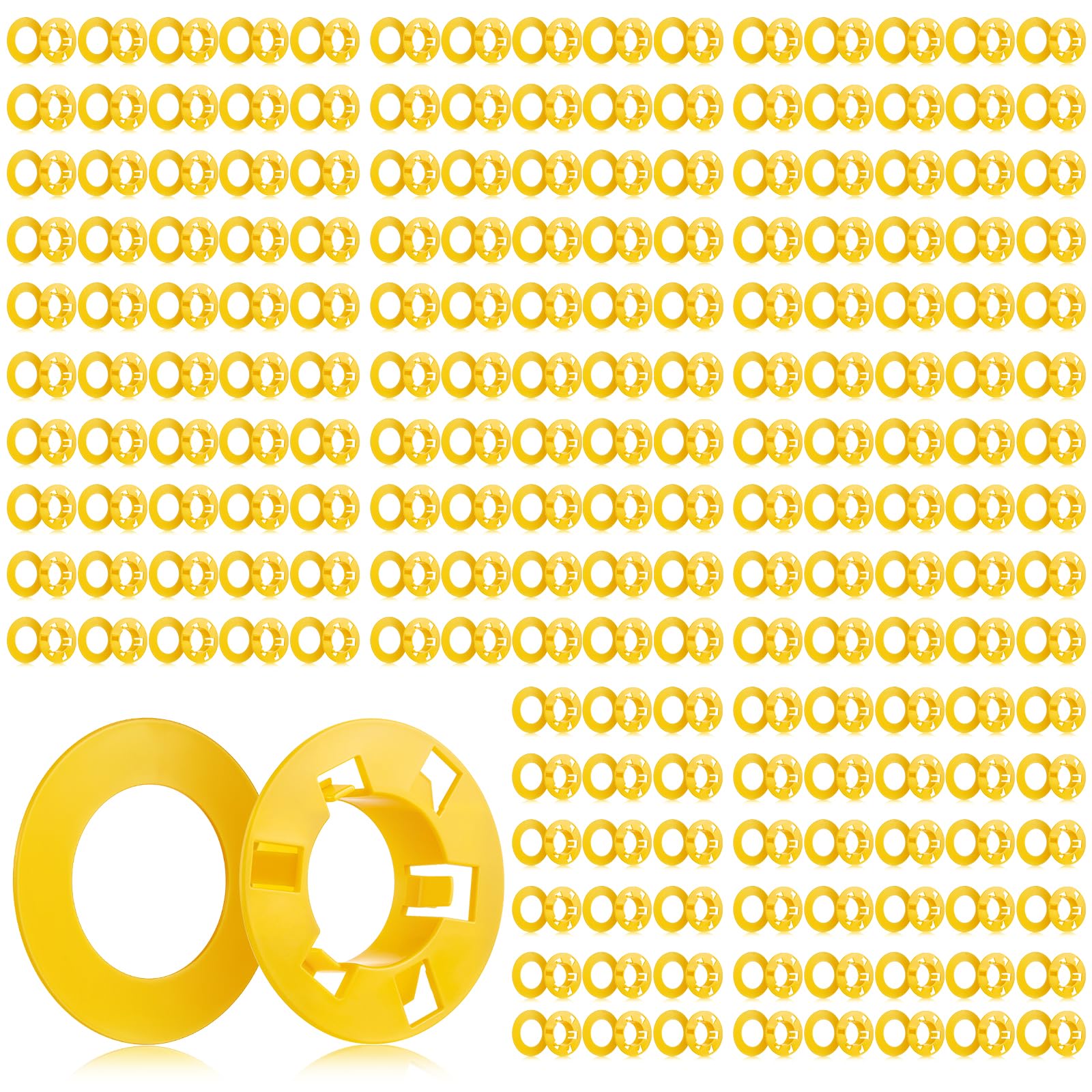 Threlaco 200 Pcs Polypropylene Bushings for 2x4