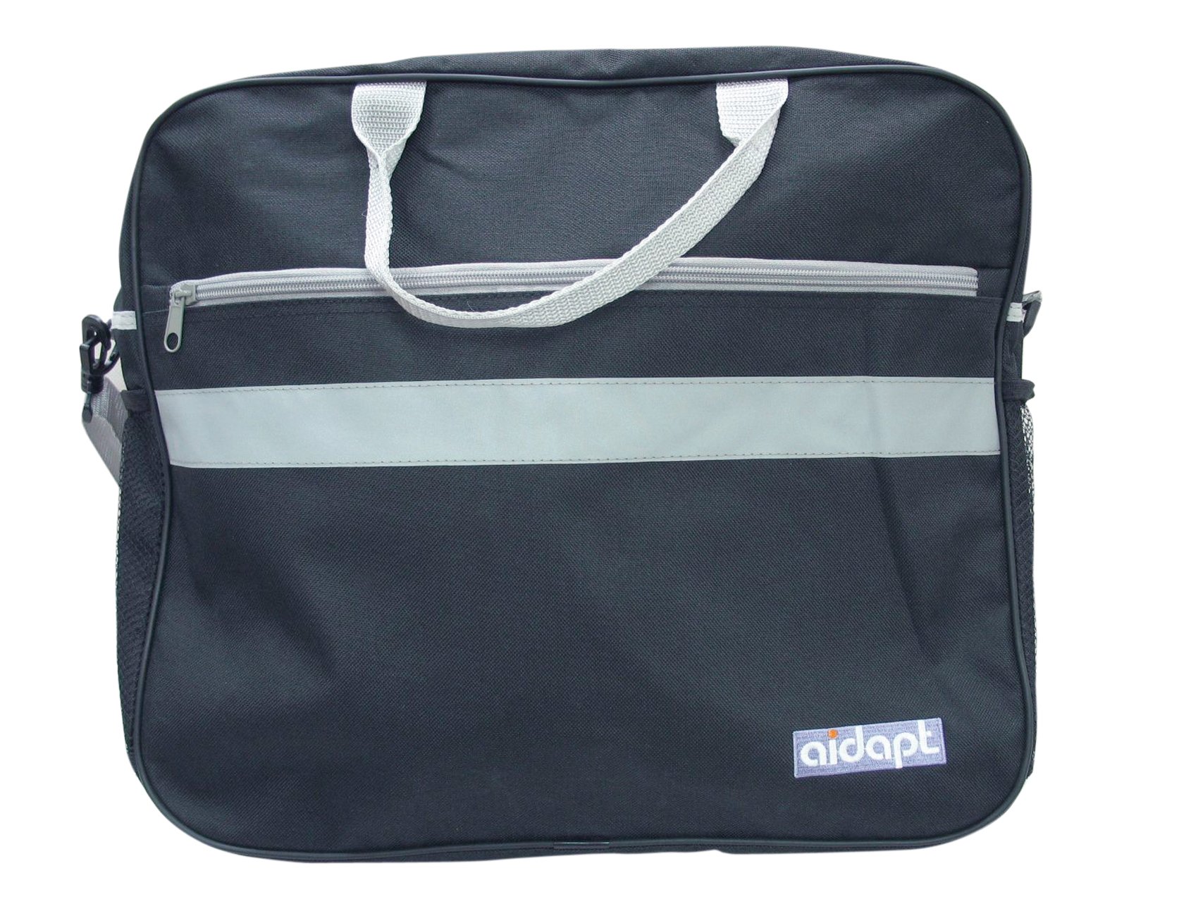 Aidapt Mobility Scooter Shopping Bag. Generous Storage, High Visibility Reflective Strips, Carry Handle, Detachable Shoulder Strap, Wheechair, Rucksack, Back Sack, Storage Bag, Elderly, Disability