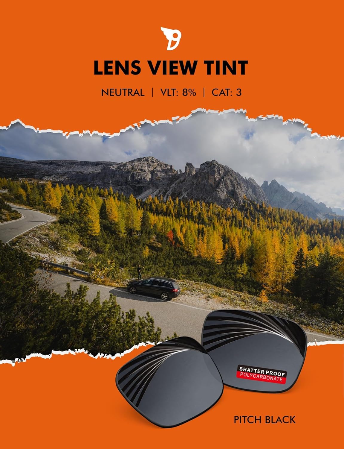 PRO+ Polycarbonate Replacement Lenses for Oakley Holbrook Series Sunglasses