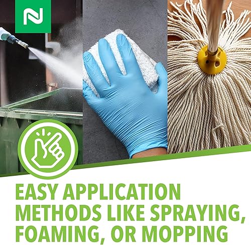 Vista 6 de Nisus Bac-Azap Odor Eliminator, Ready-to-Use Bio-Sanitization Liquid, Neutralizes Organic Waste Odors, Safe for Plumbing, 1 Quart