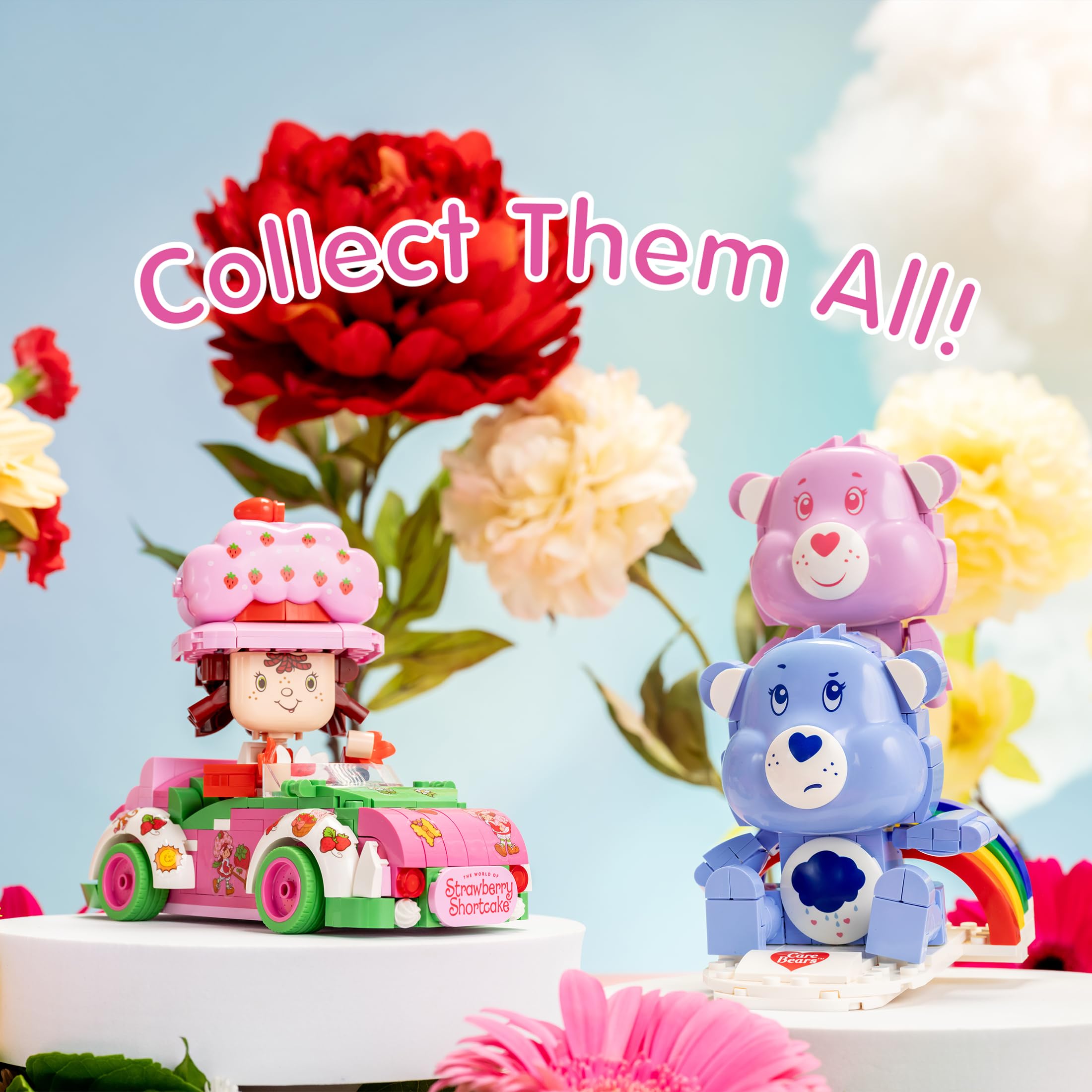 Amazon.com: Brickcraft Care Bears Building Bricks Set, 336 Pieces