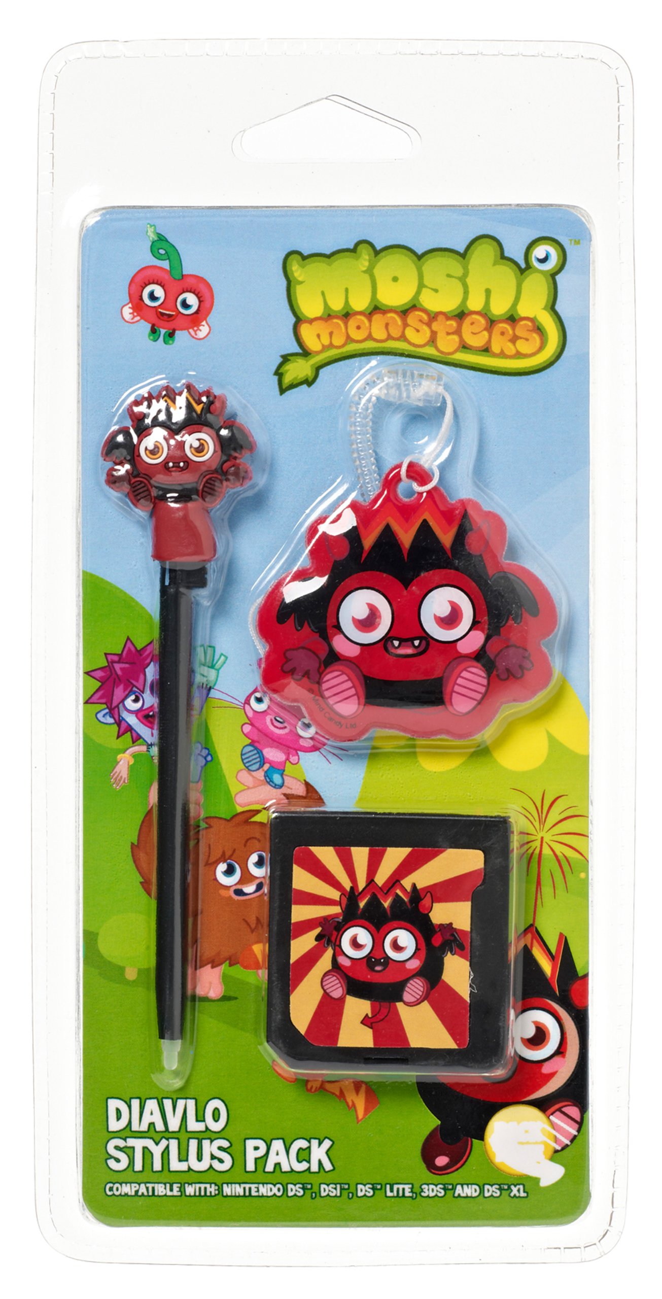 Zestaw piór Moshi Monsters do DS/3DS/DSi/DSi XL/DS Lite
