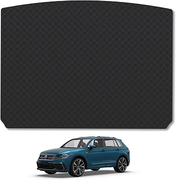 Compatible with VW Tiguan 2016-2024 3mm Rubber Boot Mat