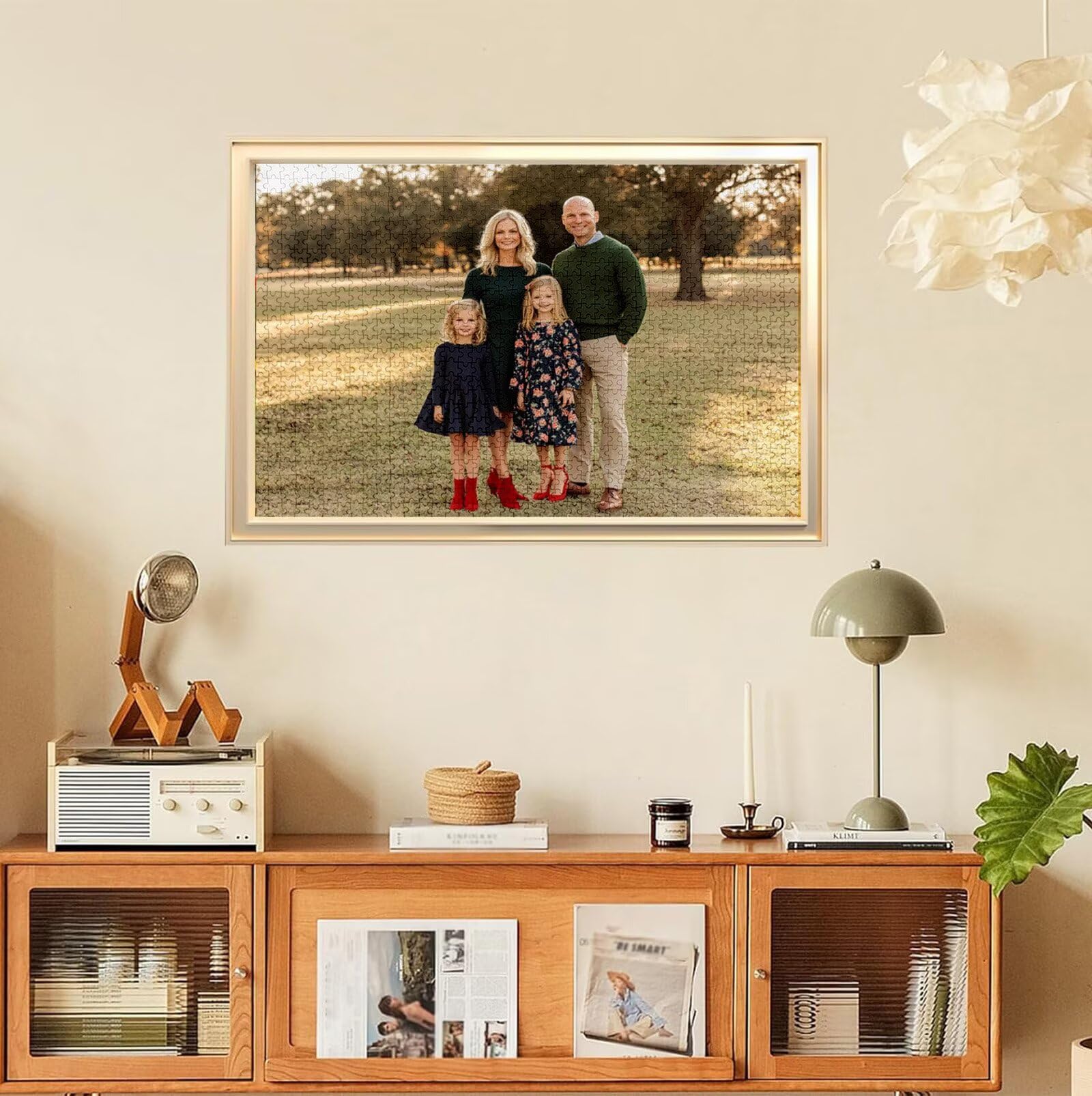 Puzzle Personalizado con Foto, Personalizada Rompecabezas Personalizado Diseña tu Logo Foto o Texto, Personalizado Navidad Halloween San Valentín Parejas Niños Familia Amigos h-2789