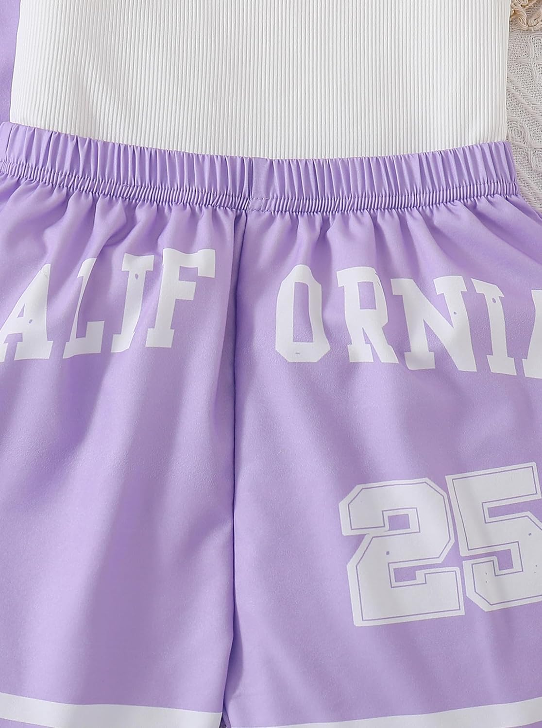 Hilinker Girls 3 Piece Outfits Graphic Tank and Short Sleeve Cardigan with Shorts Set - Image 6